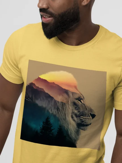 T-shirt LION (#029) – Image 35