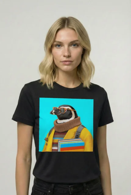 T-shirt PENGUIN (#029) – Image 2