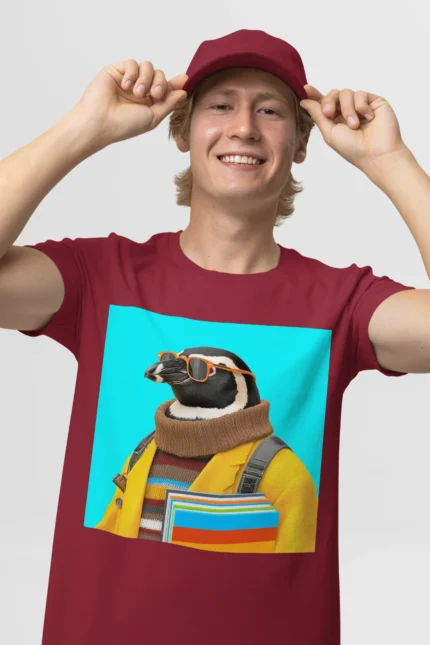 T-shirt PENGUIN (#029) – Image 9