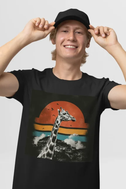 T-shirt GIRAFFE (#030) – Image 4