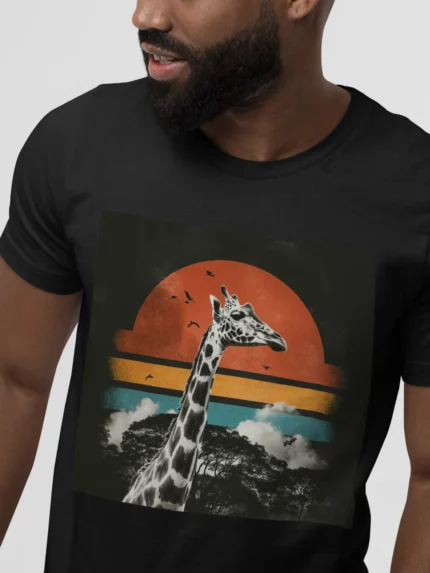 T-shirt GIRAFFE (#030) – Image 5