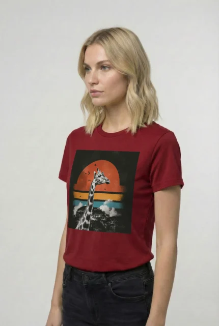 T-shirt GIRAFFE (#030) – Image 8