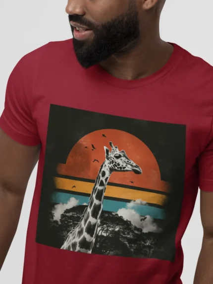 T-shirt GIRAFFE (#030) – Image 10