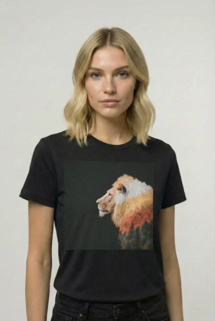 T-shirt LION (#030) – Image 2