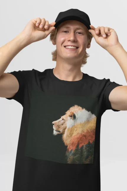 T-shirt LION (#030) – Image 4