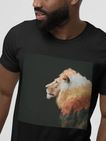 T-shirt LION (#030) – Image 5