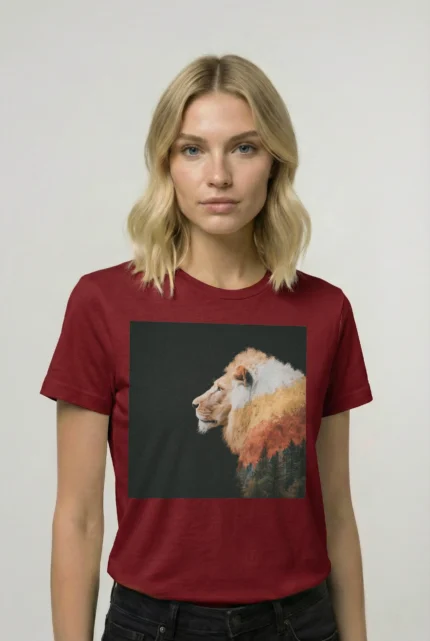 T-shirt LION (#030) – Image 7