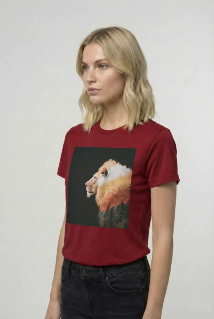 T-shirt LION (#030) – Image 8