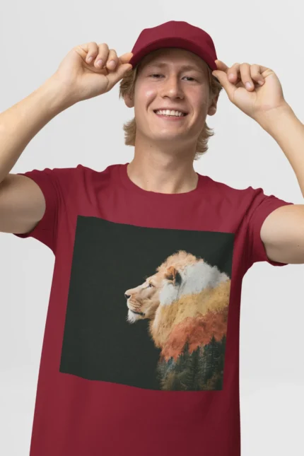 T-shirt LION (#030) – Image 9