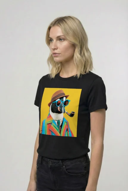 T-shirt PENGUIN (#030) – Image 3