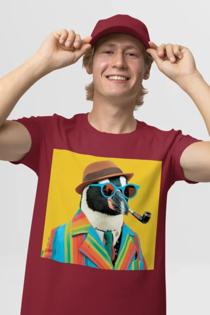 T-shirt PENGUIN (#030) – Image 9