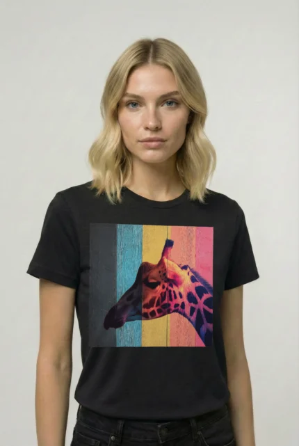 T-shirt GIRAFFE (#031) – Image 2