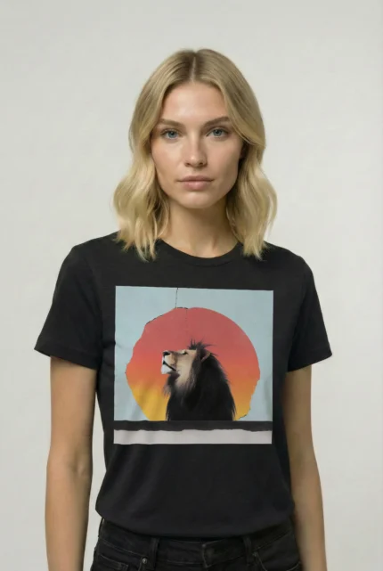 T-shirt LION (#031) – Image 2