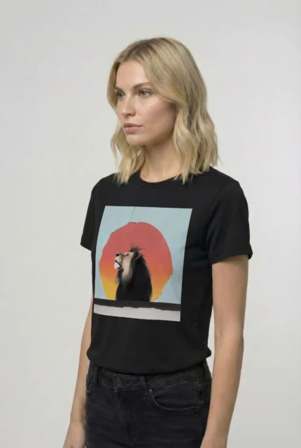 T-shirt LION (#031) – Image 3