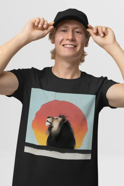 T-shirt LION (#031) – Image 4