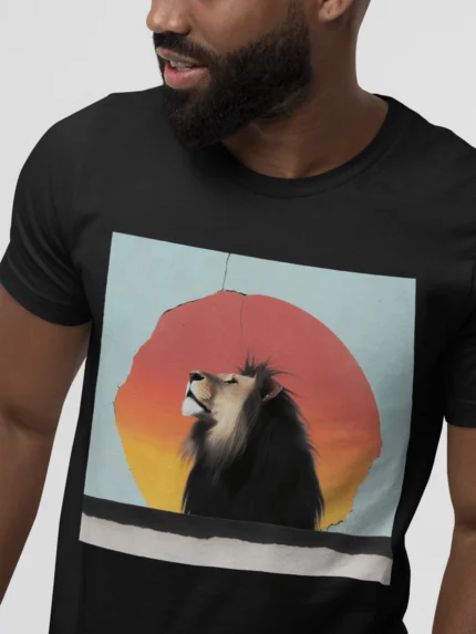 T-shirt LION (#031) – Image 5