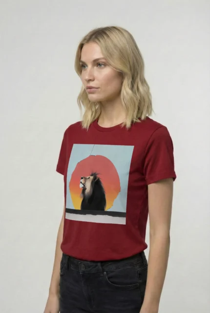 T-shirt LION (#031) – Image 8