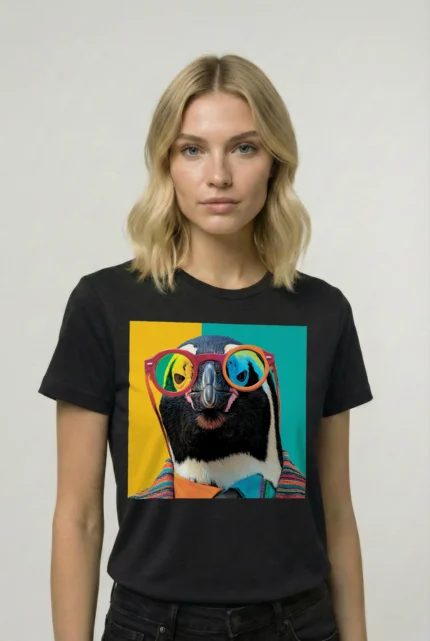 T-shirt PENGUIN (#031) – Image 2