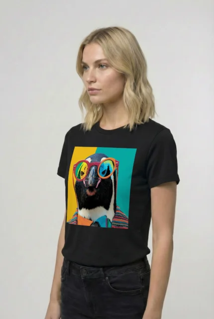 T-shirt PENGUIN (#031) – Image 3