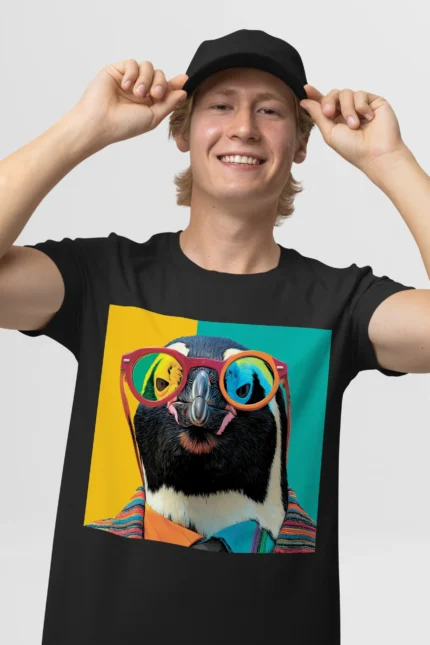 T-shirt PENGUIN (#031) – Image 4