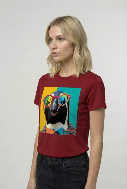 T-shirt PENGUIN (#031) – Image 8