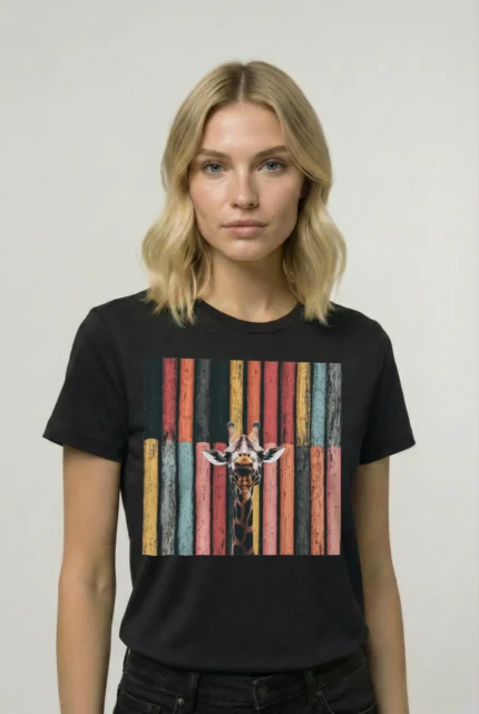 T-shirt GIRAFFE (#032) – Image 2