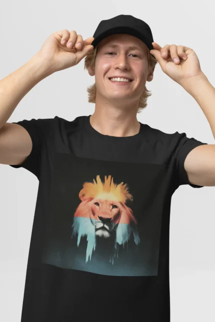 T-shirt LION (#032) – Image 4
