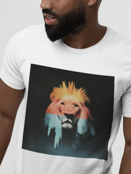 T-shirt LION (#032) – Image 30