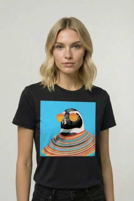 T-shirt PENGUIN (#032) – Image 2