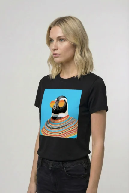 T-shirt PENGUIN (#032) – Image 3