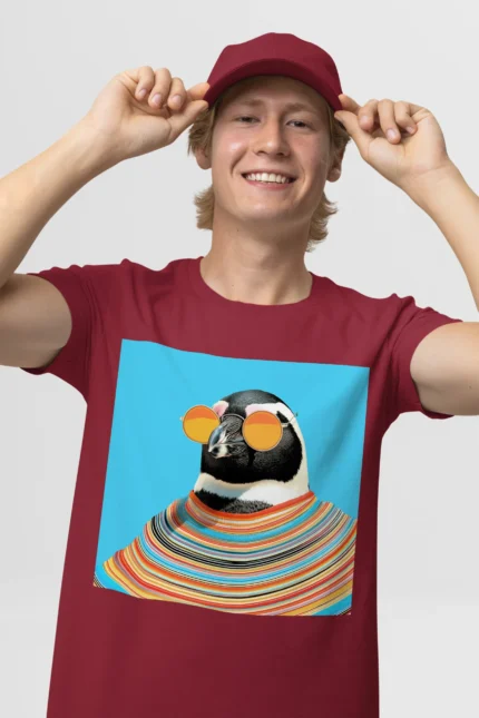 T-shirt PENGUIN (#032) – Image 9