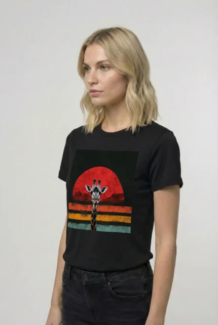 T-shirt GIRAFFE (#033) – Image 3