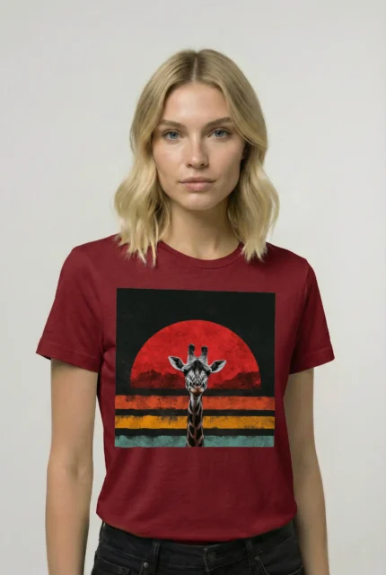 T-shirt GIRAFFE (#033) – Image 7