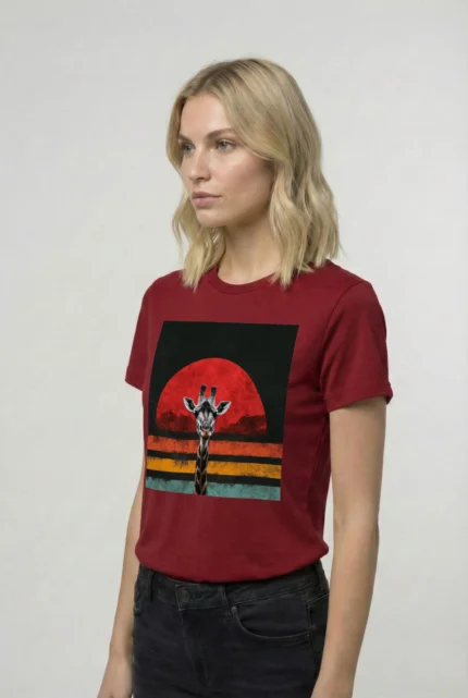 T-shirt GIRAFFE (#033) – Image 8