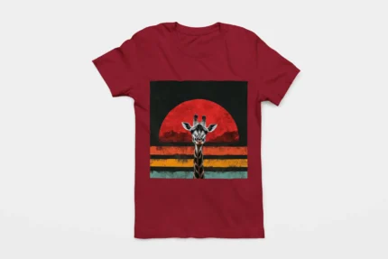 T-shirt GIRAFFE (#033) – Image 6