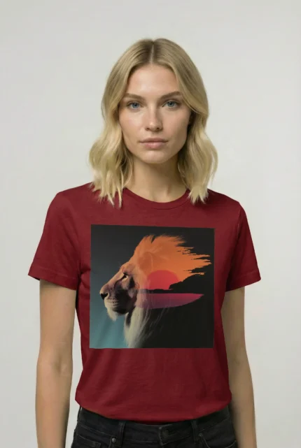 T-shirt LION (#033) – Image 7