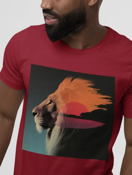 T-shirt LION (#033) – Image 10