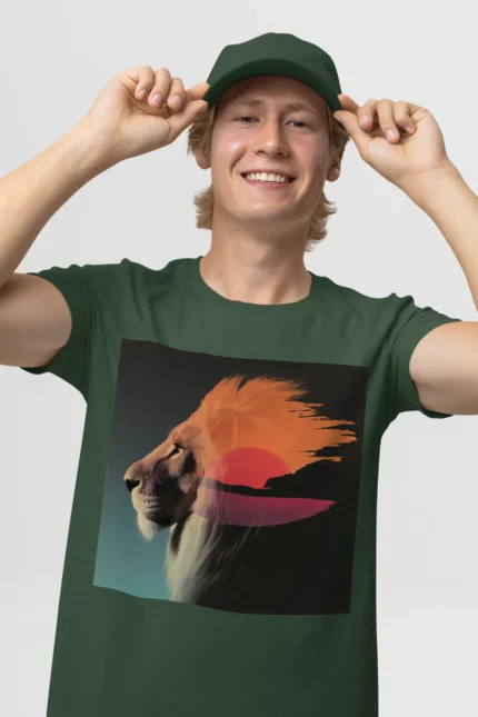 T-shirt LION (#033) – Image 14