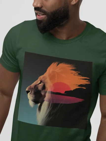 T-shirt LION (#033) – Image 15