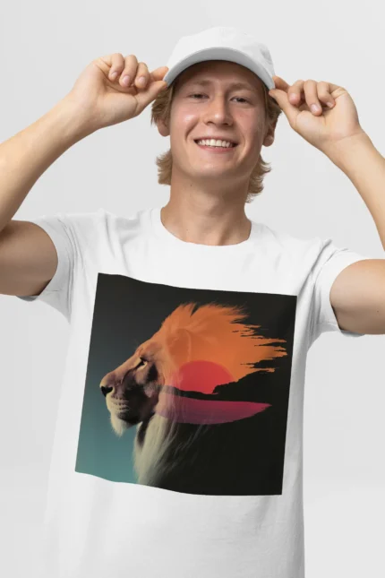 T-shirt LION (#033) – Image 29