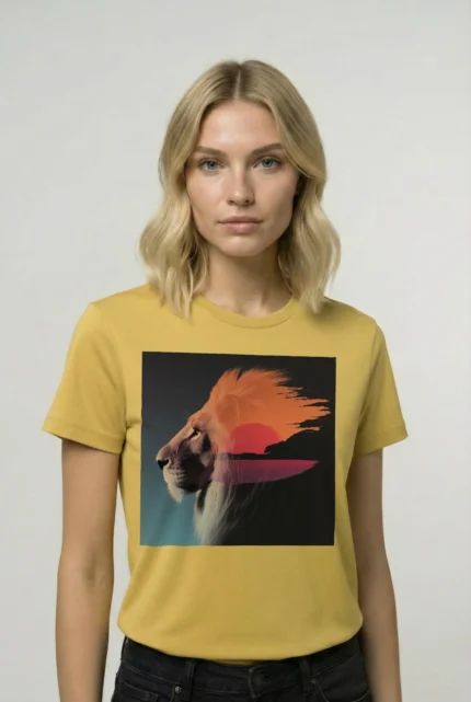 T-shirt LION (#033) – Image 32
