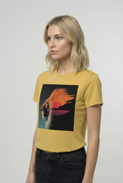 T-shirt LION (#033) – Image 33