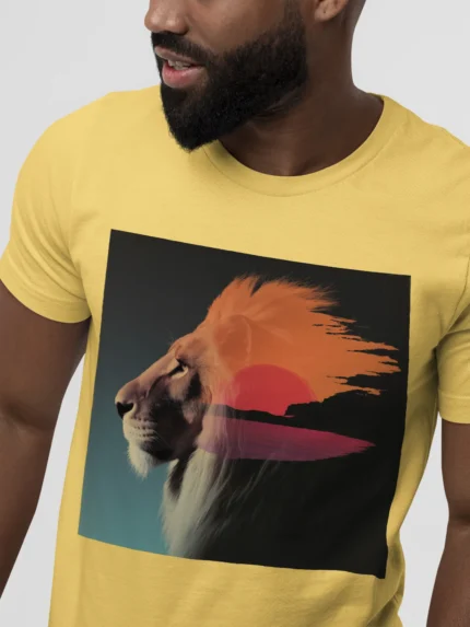 T-shirt LION (#033) – Image 35