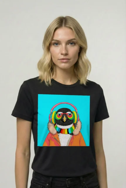T-shirt PENGUIN (#033) – Image 2