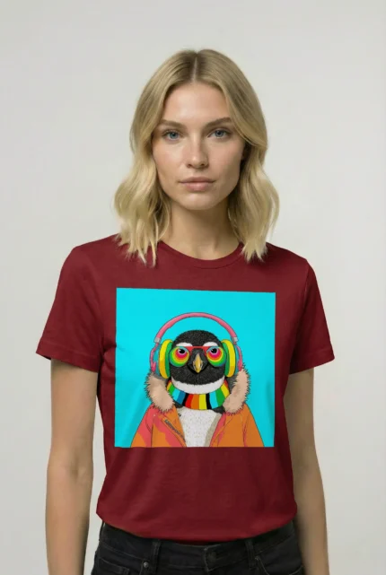 T-shirt PENGUIN (#033) – Image 7