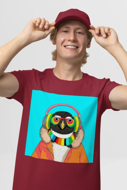 T-shirt PENGUIN (#033) – Image 9