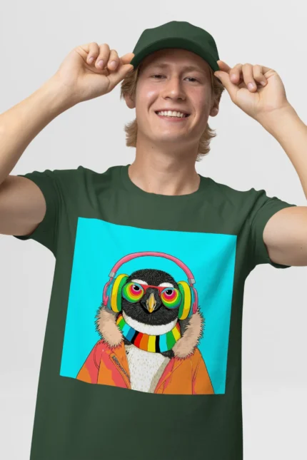 T-shirt PENGUIN (#033) – Image 14