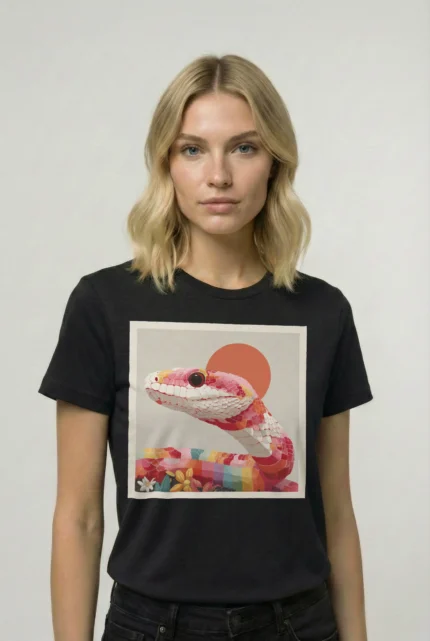 T-shirt SNAKE (#033) – Image 2