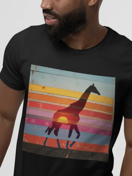 T-shirt GIRAFFE (#034) – Image 5