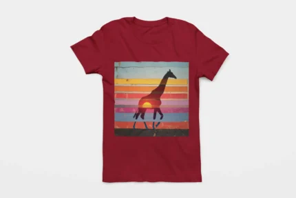 T-shirt GIRAFFE (#034) – Image 6